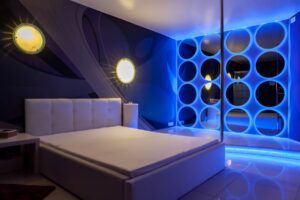 Das trendige Bubble Bett im Eigenheim