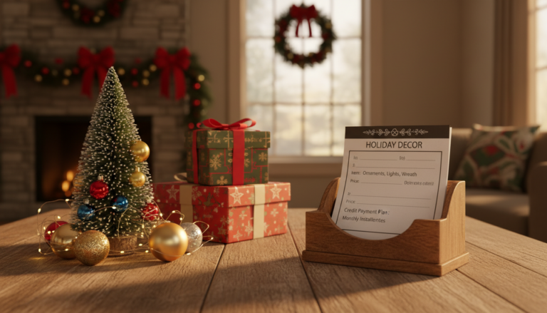 Weihnachtsdeko auf Rechnung ohne Klarna
