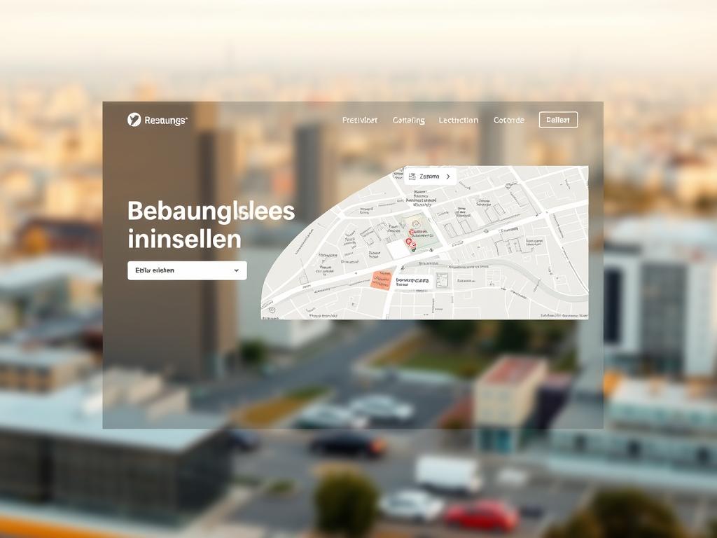 Bebauungspläne online einsehen: Ihr Leitfaden 1 bebauungspläne online einsehen