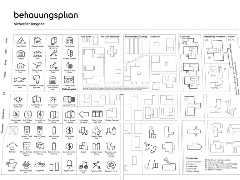 Bebauungsplan Legende Verstehen: Ihr Leitfaden 2 bebauungsplan legende