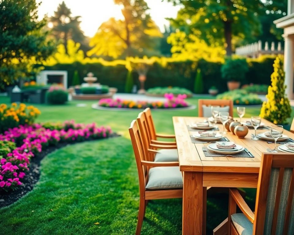 gartenmöbel aus teak