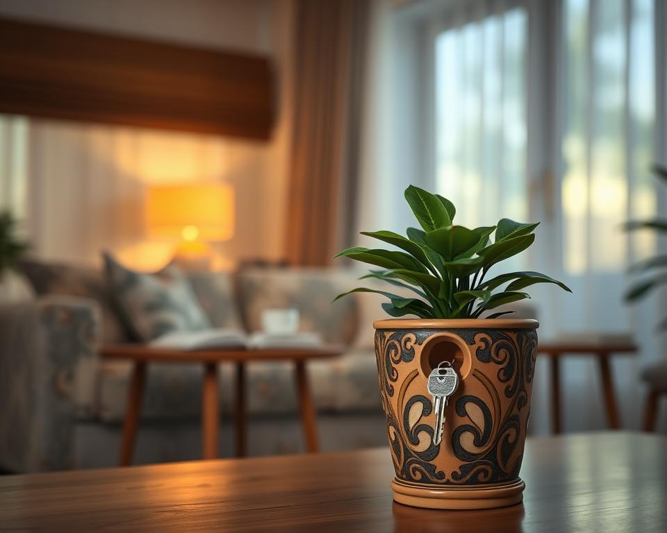 Sichere Tipps zum Schlüssel Verstecken Zuhause 1 schlüssel verstecken